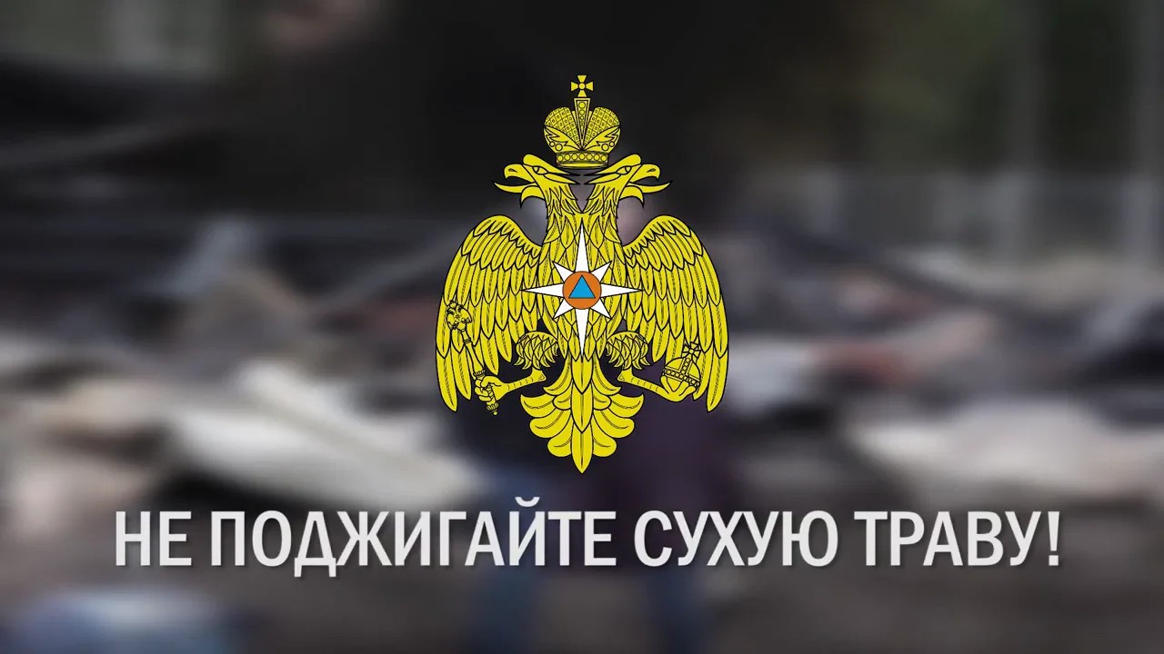 НЕ ПОДЖИГАЙТЕ  СУХУЮ ТРАВУ!.